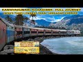 Kanniyakumari To Kashmir (Katra) : Full Journey : India's 3rd Longest Train : 16317 Himsagar Express