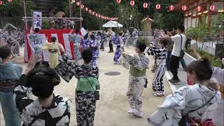 東京ばやし　2022年西久保八幡神社盆踊り　1日目５