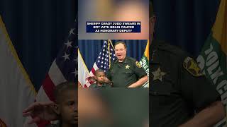 Sheriff Grady Judd swears in boy with brain cancer as honorary Polk County deputy #news #fox13news