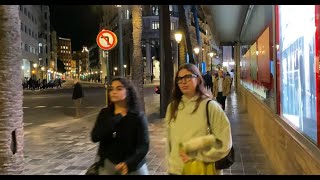 4K VALENCIA Nightlife 🇪🇸 Old Town Night Walking Tour