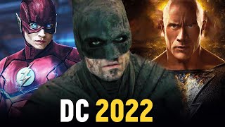 OFICIAL! ANÚNCIOS DC 2022: THE BATMAN, ADÃO NEGRO, FLASH E MAIS