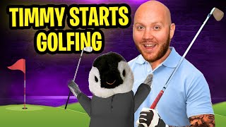 TIMTHETATMAN FINALLY GETS INTO GOLF...