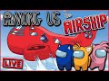 Sonic & Tails Play Among Us The Airship - NEW MAP - FT Amy , Shadow, Zooey