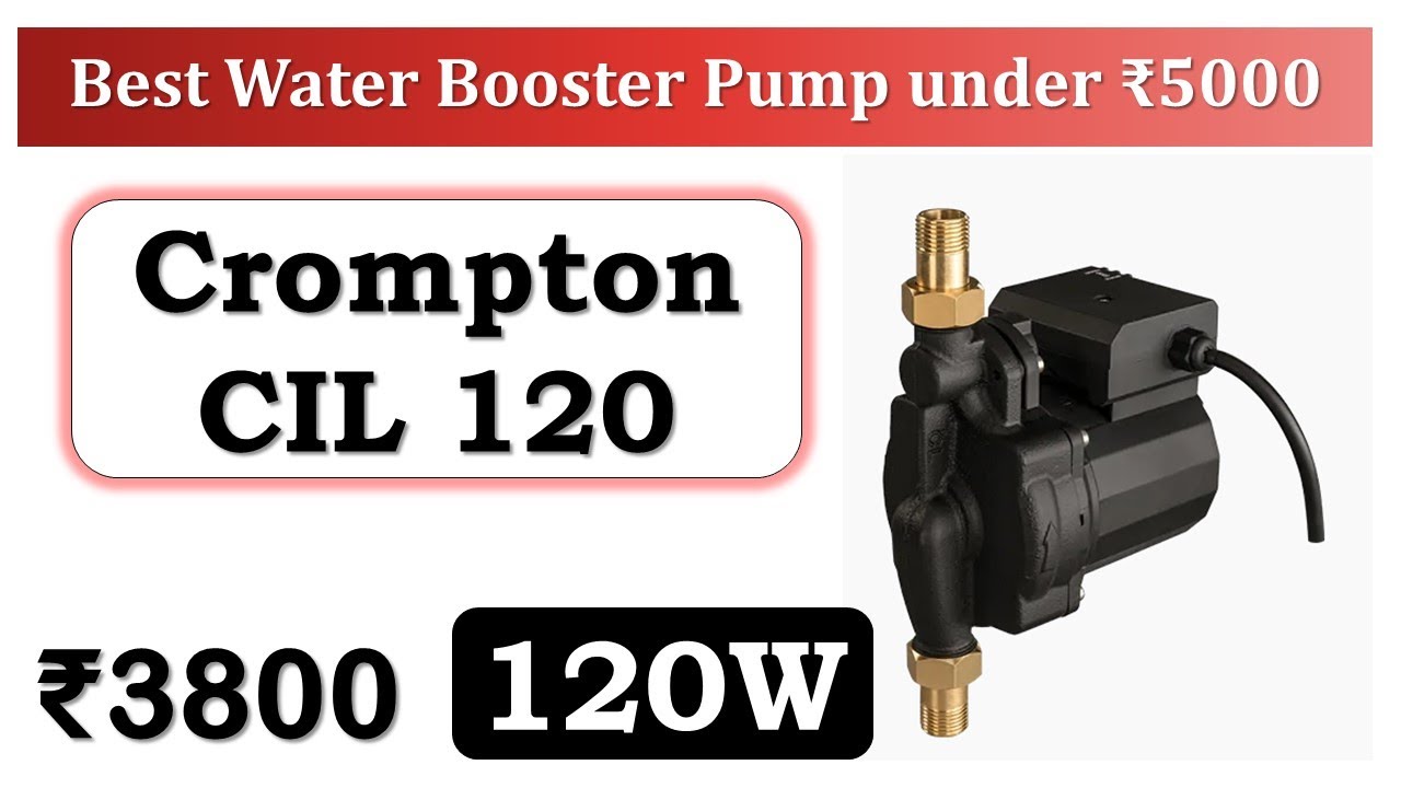 Crompton Cil 120 Review प न प र शर प प 120w Booster Pump For Low