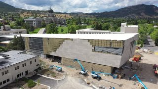Video: The Montana Heritage Center under construction