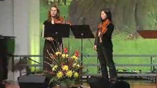 Emma McGrath and Sayaka Kokubo perform Mozart