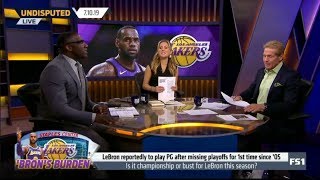 UNDISPUTED | Skip and Shannon DEBATE: Is it Championship or bust for LeBron & Lakers this season?