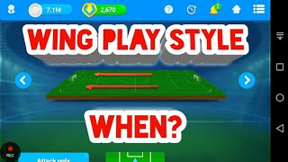 When to play wing play | osm