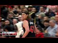 kelly olynyk makes the catch and shoot 3 pointer