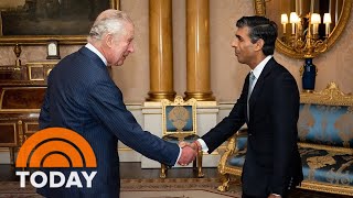 Rishi Sunak Meets With King Charles III As He Assumes PM Role