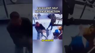 Excellent Self Defense Reaction #shorts