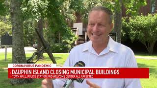 COVID-19 forced Dauphin Island to close town hall and welcome center to public- NBC 15 WPMI