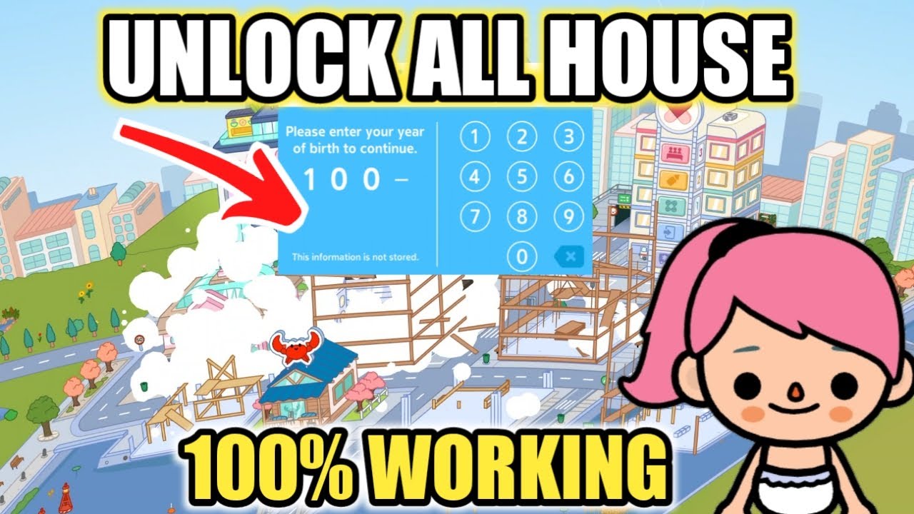 Unlock All House ôüá å Toca Life World Code 2023 Toca Boca Free Code