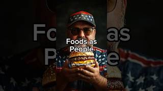 Foods as People | Ai Generated