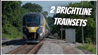 [4K] Chasing Two Brightline Sets on CSX's Henderson Sub