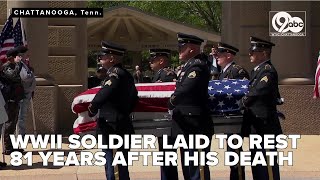 Sgt. Sanford Roy laid to rest 81 years after his crew was shot down in WWII