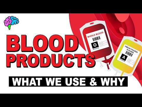 Which blood product is used to replace clotting factors?