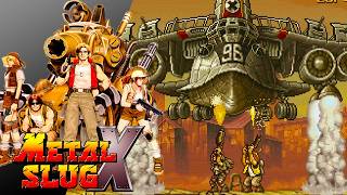 Metal Slug X (Arcade) - Longplay 2P Co-op