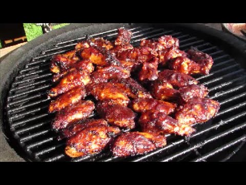 How To Make BBQ Chicken Wings - Honey Bourbon BBQ Grilled Wing Recipe How To Make BBQ Chicken Wings - Honey Bourbon BBQ Grilled Wing Recipe