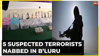 10 Member Terror Module Busted, Bomb Making Material & Weapons Recovered | Bengaluru News