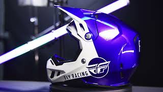 FLY RACING | FORMULA CC CENTRUM FEATURED IN METALLIC BLUE