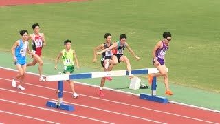 決勝  成年男子3000mSC  佐賀国スポ陸上2024