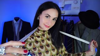 Sarta FISSATA con te 🪡 | ASMR ITA | Roleplay Suit Fitting • personal attention • fabric sounds