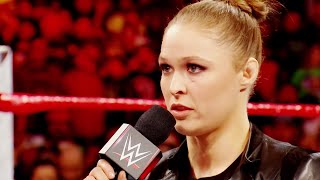 A special look back at Ronda Rousey's Raw debut