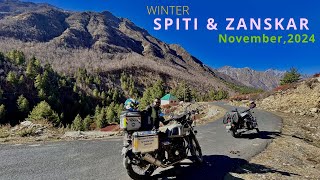 SPITI VALLEY & ZANSKAR WINTER RIDE 2024 | FATEHPUR TO SHIMLA | EP-2