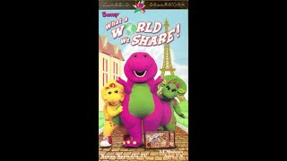 Opening and Closing to Barney: What A World We Share 1999 VHS