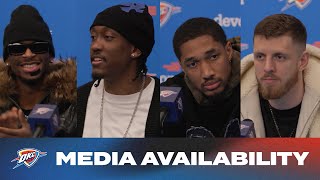 Full Post Game Media Availability | OKC Thunder vs New York Knicks | January 3, 2025