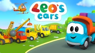 Leo the truck full episodes! Car cartoons for kids. A fire truck & a tow truck. #leo #truck #kids