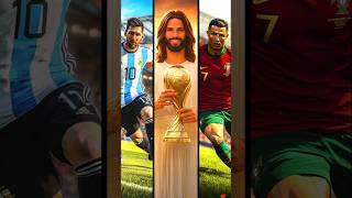 Messi vs. Ronaldo—And Then Jesus Showed Up! 🤯⚽OMG !🥶 #shorts #shortstory #animatedstories