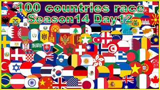 [Season14 Day12] 100 countries 39 stages marble point race | Marble Factory 2nd