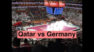 Qatar vs Germany, men's handball championship #qatar #Germany