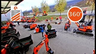 HUTTER Baumaschinen 360° Video - Wangen a. Aare - Switzerland