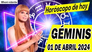 ⚠️ESTE MENSAJE ES PARA TI⚠️🔥Mhoni VIDENTE 🔮 horóscopo  – horoscopo de hoy GÉMINIS 01 de  ABRIL 2024
