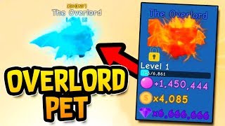 Bubble Gum Simulator Rarest Pet Videos 9tube Tv - secret pet how rare is the overlord pet bubble gum simulator roblox