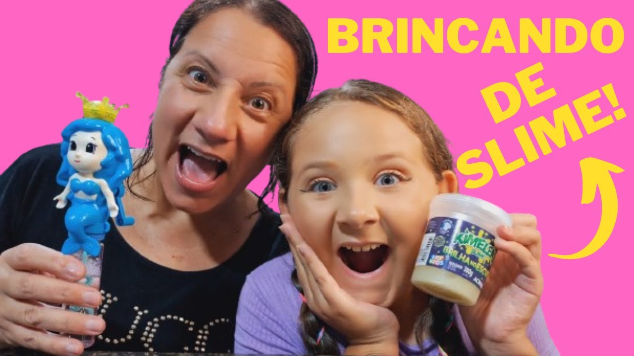 Brincando De Slime Youtube