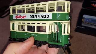 OO gauge Corgi Diecast Motorised Green Liverpool Tram \