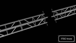 What is a pin jointed truss?