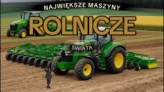 10 Największych i Najpotężniejszych Maszyn Rolniczych Świata – Zobacz, Co Potrafią! cz.1