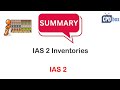 IAS 2 Inventories summary - applies in 2024