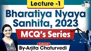 Bharatiya Nyaya Sanhita 2023 MCQs Series | New Criminal Laws MCQs Series | BNS MCQs