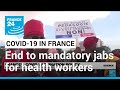 France's unvaccinated health workers allowed to return to hospital • FRANCE 24 English