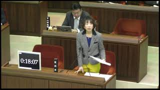 令和6年第1回東郷町議会定例会一般質問　こう田さとみ議員