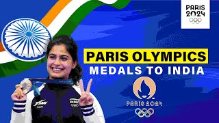 ഇരട്ടമെഡൽ വിജയം മനു ഭാക്കറിന്| MANU BHAKKAR| BRONZE MEDAL FOR SHOOTING IN PARIS OLYMPICS #manubhaker