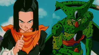 Imperfect Cell Defeats C17 (Japanese)