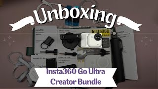 Unboxing the Insta360 Go Ultra + Creator Bundle & Ring Remote | First Impressions (Not Sponsored)