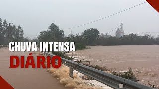 A chuva intensa gera prejuízo em Santa Maria e Região
